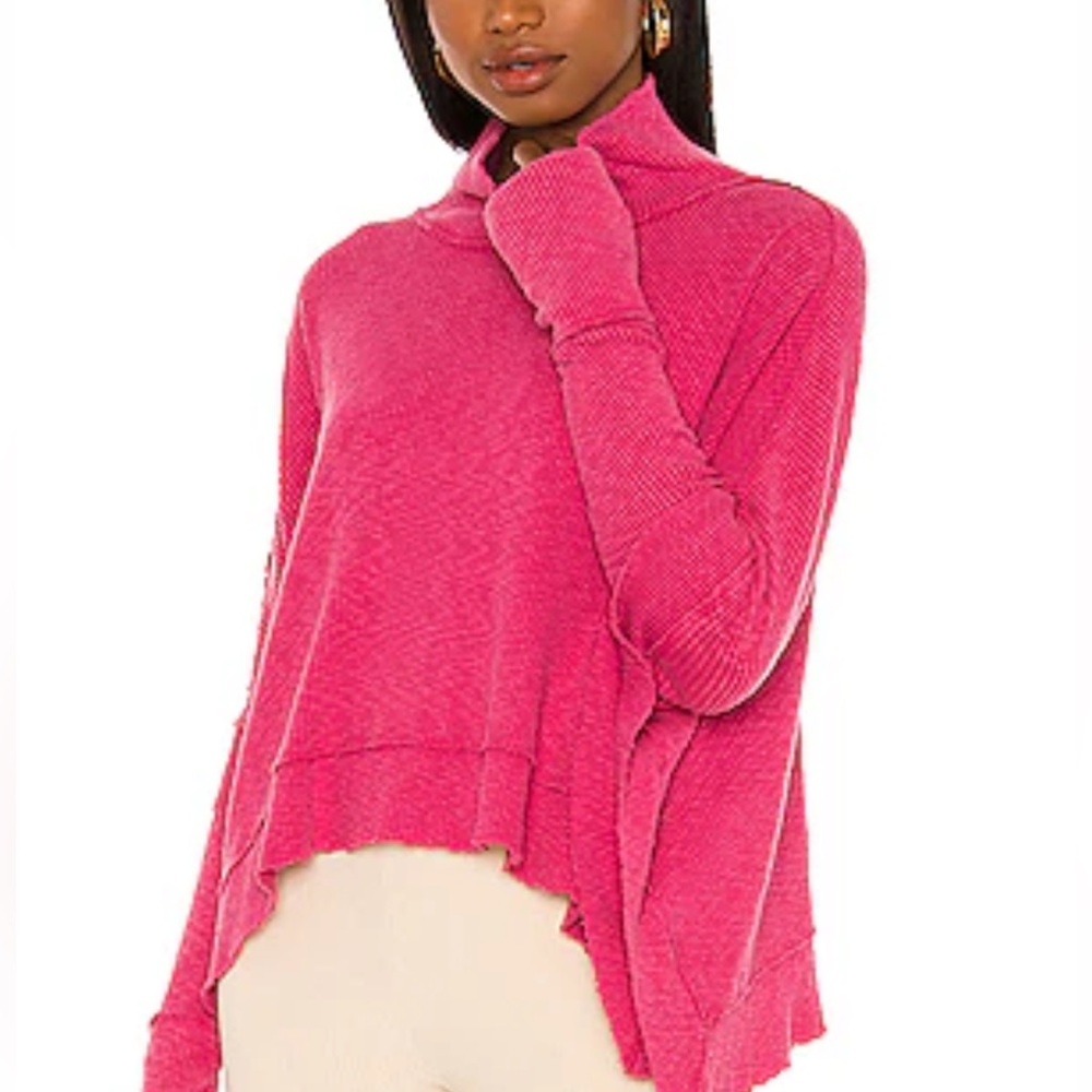 Vibrant Pink Knit Sweater